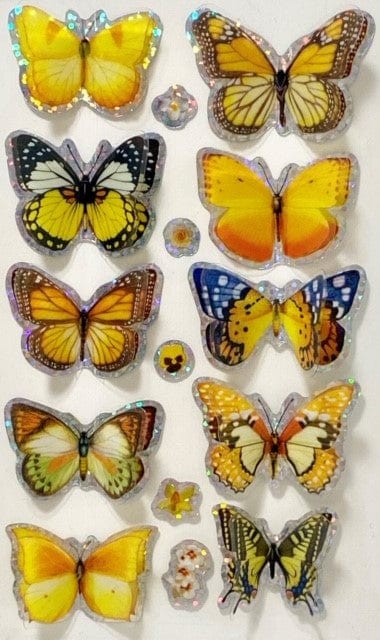 3D Butterfly Stickers - Image 3