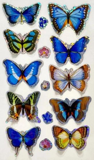 3D Butterfly Stickers - Image 4