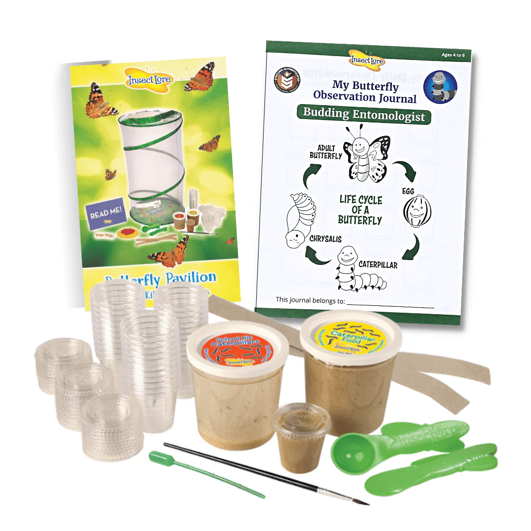 School Kit Refill With 33 Live Caterpillars [Prepaid Redemption]